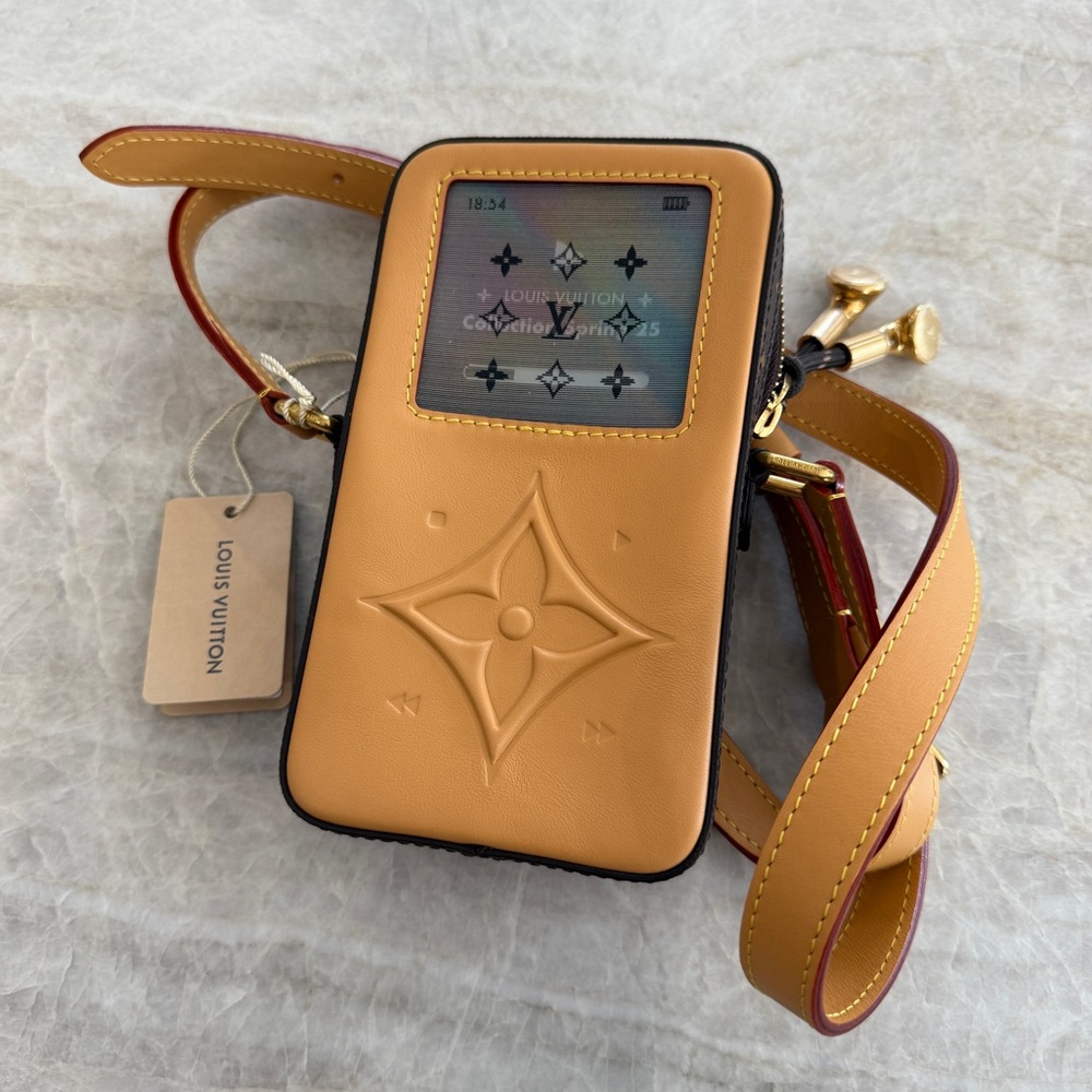 Louis Vuitton Music Player Wearable Wallet with Crossbody Strap Monogram
